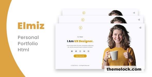 Elmiz – Personal Portfolio Template