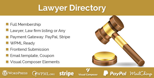 Download Free Lawyer Directory v1.1.9