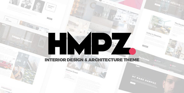 Download Free Hampoz v1.1.2 – Responsive Interior Design & Architecture Theme