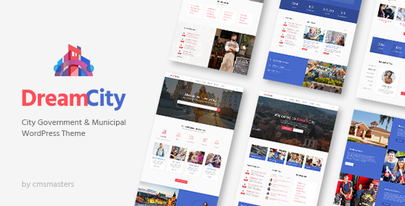 Download Free Dream City v1.0.7 – City Portal & Government Municipal Theme