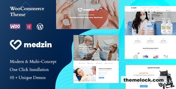 Medzin v1.0.4 – Multipurpose Medical WooCommerce WordPress Theme