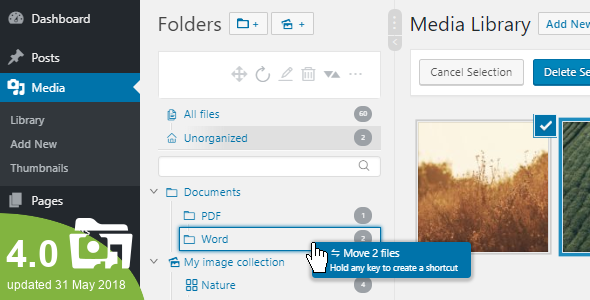 Download Free WP Real Media Library v4.0.1 – Media Categories / Folders