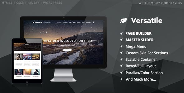 [Download] Versatile v1.34 – Responsive Multi-Purpose WP Theme