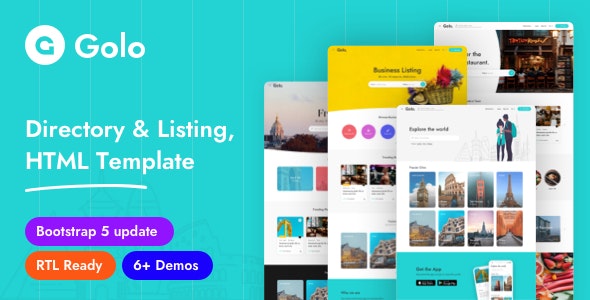 GOLO V1.4.8 – CITY GUIDE WORDPRESS THEME