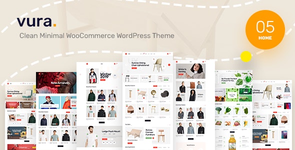 VURA V1.0 – CLEAN MINIMAL WOOCOMMERCE WORDPRESS THEME