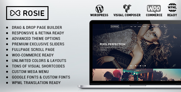 Download Free ROSIE v3.4 – Multi-Purpose WordPress Theme