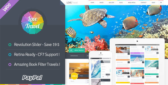 Download Free Love Travel v3.0 – Creative Travel Agency WordPress
