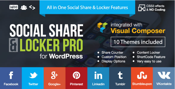 Download Free Social Share & Locker Pro WordPress Plugin v7.4