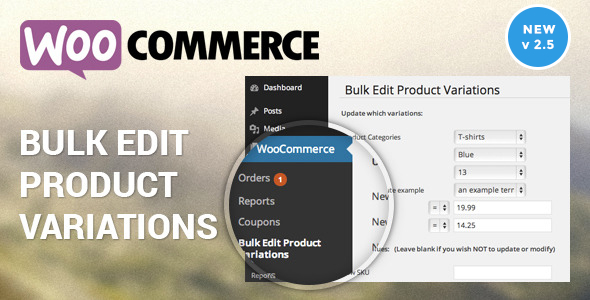 Download Free Woocommerce Bulk Edit Product Variations & Prices v2.7