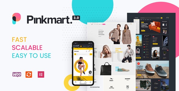 Pinkmart v3.7.2 – AJAX theme for WooCommerce