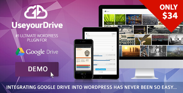 Download Free Use-your-Drive v1.11.4 – Google Drive plugin for WordPress