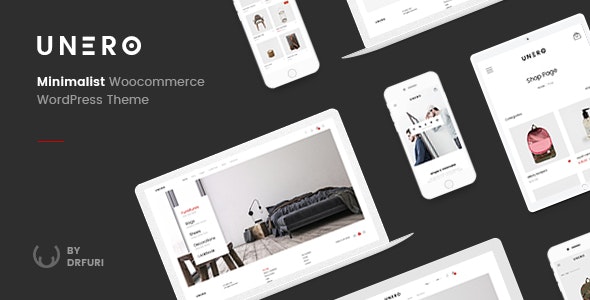 Unero v1.9.3 – Minimalist AJAX WooCommerce WordPress Theme
