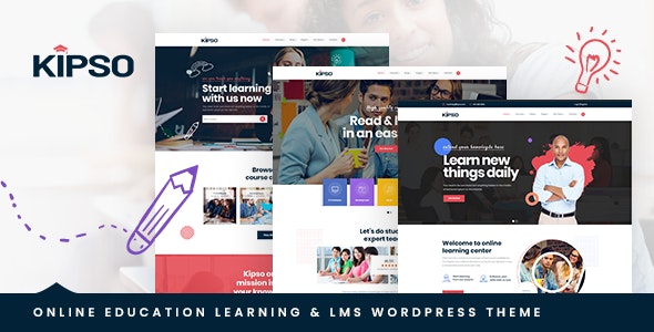 Kipso v1.2.2 – Education LMS WordPress Theme