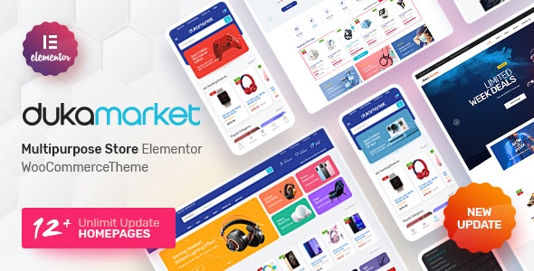 DukaMarket v1.1.4 – Multipurpose WordPress Theme
