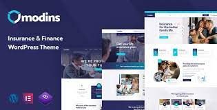 Modins v1.0.1 – Insurance & Finance WordPress Theme