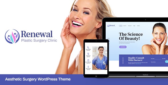 Renewal v1.0.7 – Plastic Surgery Clinic Medical WordPress Theme