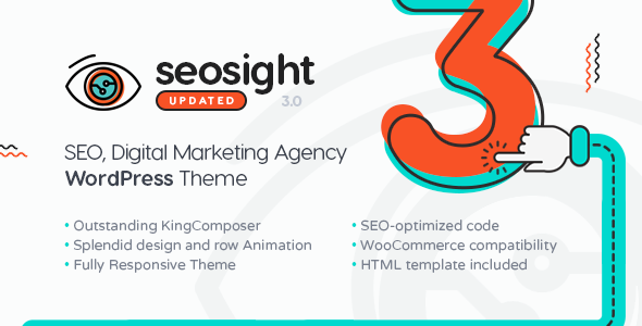 [Free Download] Seosight v4.0 – SEO Digital Marketing Agency Theme