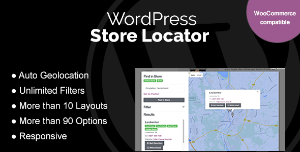 Download Free WordPress Store Locator v1.7.9