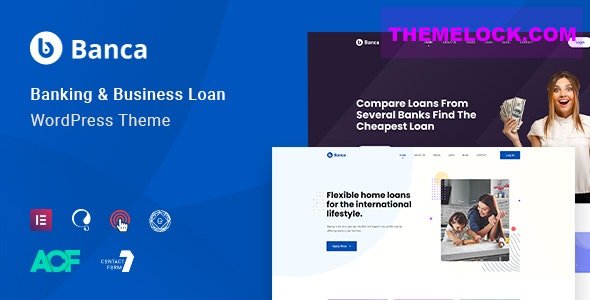 Banca v1.4.0 – Banking, Finance & Business Loan WordPress Theme