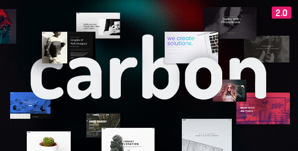 CARBON V2.9 – CLEAN MINIMAL MULTIPURPOSE THEME