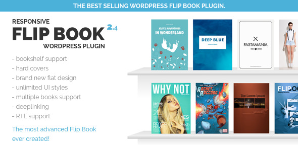 Download Free Responsive FlipBook WordPress Plugin v2.4