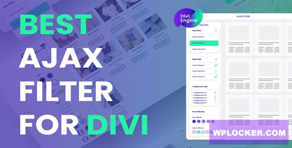 Divi Ajax Filter v2.3 Free Download