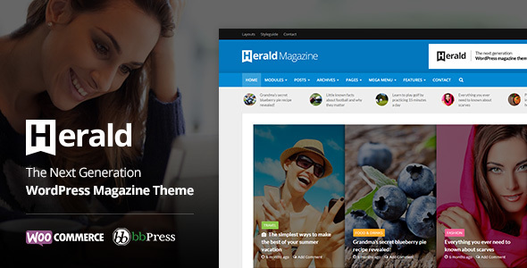 HERALD V2.5 – NEWS PORTAL & MAGAZINE WORDPRESS THEME