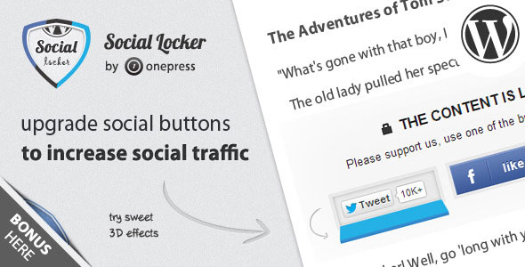 Download Free Social Locker for WordPress v5.2.1