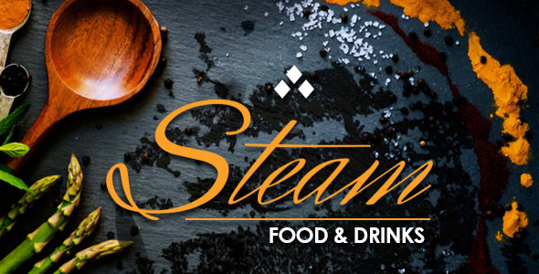 Download Free STEAM v1.8.1 – Restaurant, Pub & Cafe WordPress Theme