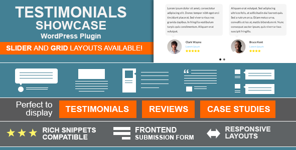 Download Free Testimonials Showcase v1.8 – WordPress Plugin