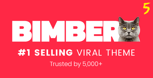 Download Free Bimber v5.4.1 – Viral Magazine WordPress Theme