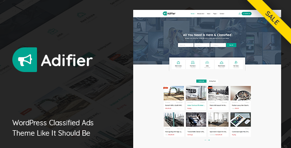 Adifier v3.8.7 – Classified Ads WordPress Theme
