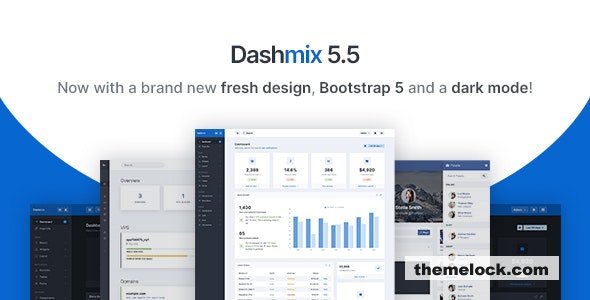 Dashmix v5.6 – Bootstrap 5 Admin Dashboard Template & Laravel 9 Starter Kit