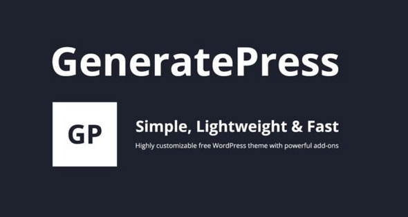 [Download Free] GeneratePress Premium v1.6.1