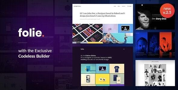 [Free Download] Folie v2.6.1 – Creative Portfolio WordPress