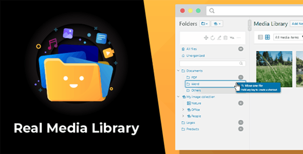 WordPress Real Media Library v4.13.5 – Folder & File Manager for WordPress Media Management
