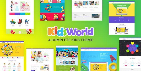 [Free Download] Kids Heaven v2.1 – Children WordPress Theme