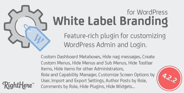 Download Free White Label Branding for WordPress v4.2.2