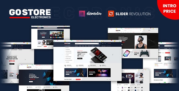 GOSTORE V1.0.4 – ELEMENTOR WOOCOMMERCE WORDPRESS THEME