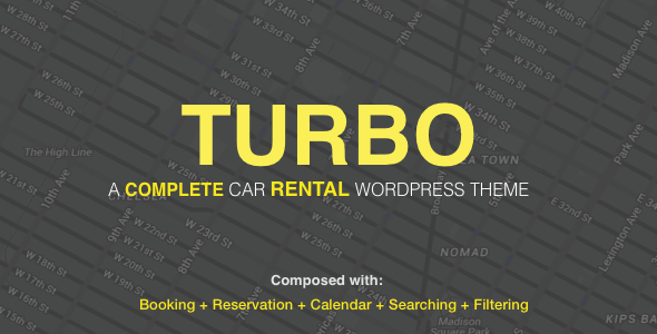 Download Free Turbo v2.0.9 – Car Rental System WordPress Theme