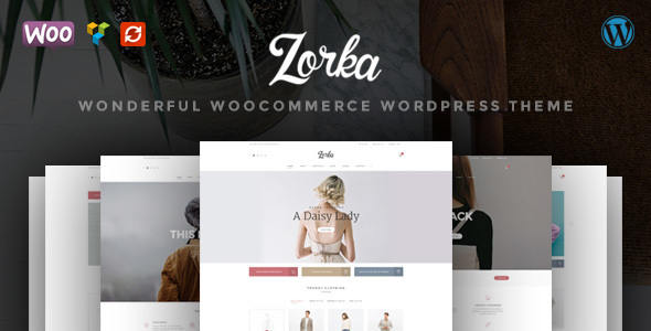 ZORKA v1.5.4 – Wonderful Fashion WooCommerce Theme Nulled