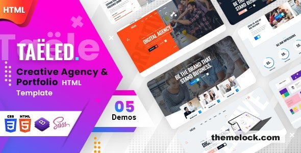 Tealed – Creative Agency HTML