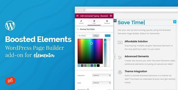 Download Free Boosted Elements v1.9 – Builder Add-on for Elementor