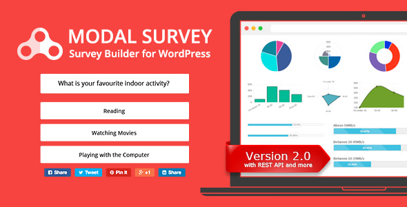Download Free Modal Survey v2.0.0.4 – Poll, Survey & Quiz Plugin