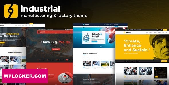 Industrial v1.5.1 – Corporate, Industry & Factory