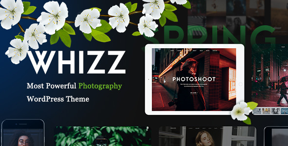 Download Free Whizz v1.3.9.5 – Photography WordPress for Photography