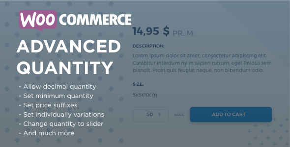 Download Free WooCommerce Advanced Quantity v2.2.9.3