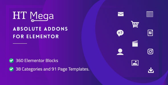 [Free Download] HT Mega Pro v1.2.3 – Absolute Addons for Elementor Page Builder