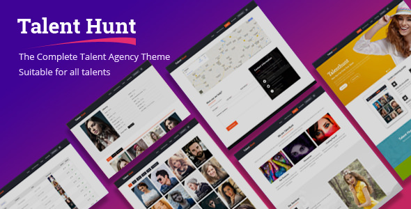 Download Free Talent Hunt v1.0.6 – Theme for Model Talent Management Services