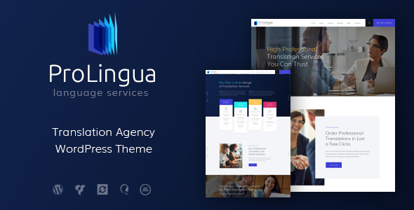 ProLingua v1.1.5 – Translation Services WordPress Theme